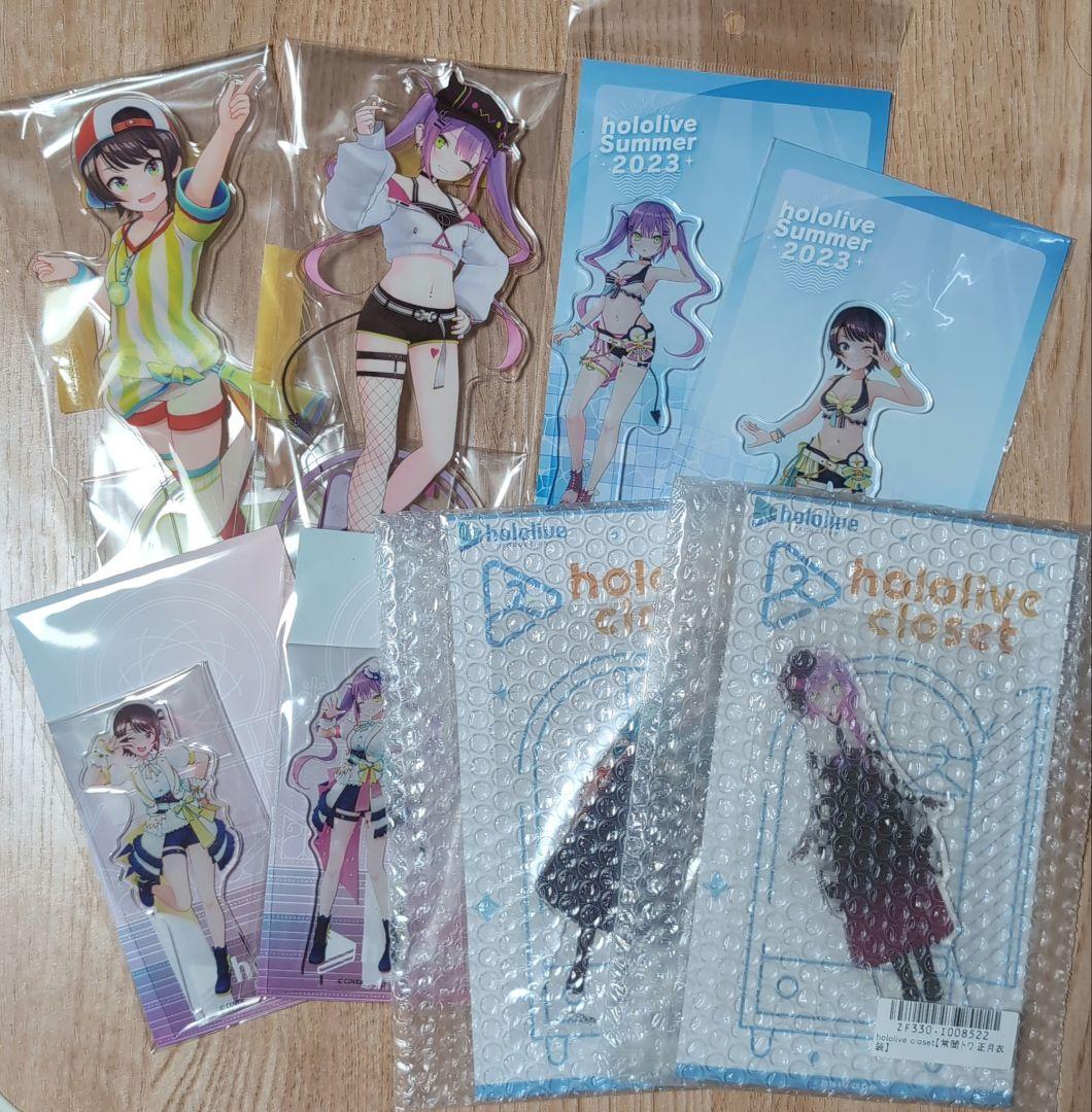 イカロスジェットコースター 大空スバル 常闇トワ アクリルスタンド まとめ売り
