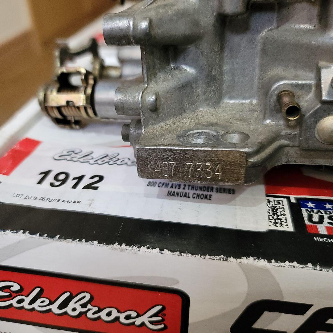 らくらくメ Edelbrock 1407 750cfm aljof-m63725973666 エーデルブロックキャブレター パーツ
