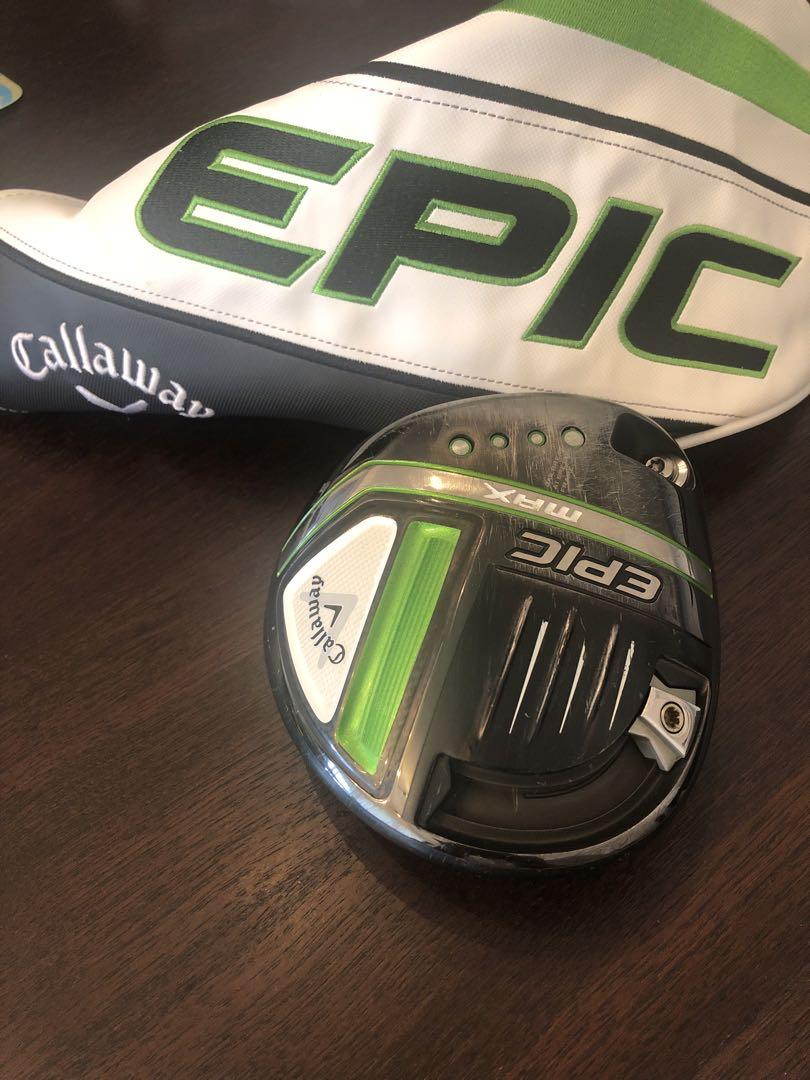 EPIC MAX ドライバー 10.5° ヘッドのみ　ヘッドカバー付き