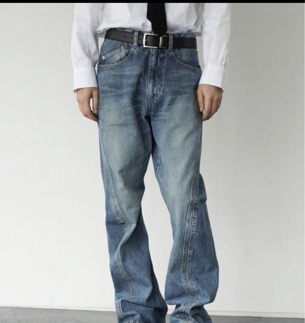 NVRFRGT 3D TWISTED JEANS ジーンズ デニム