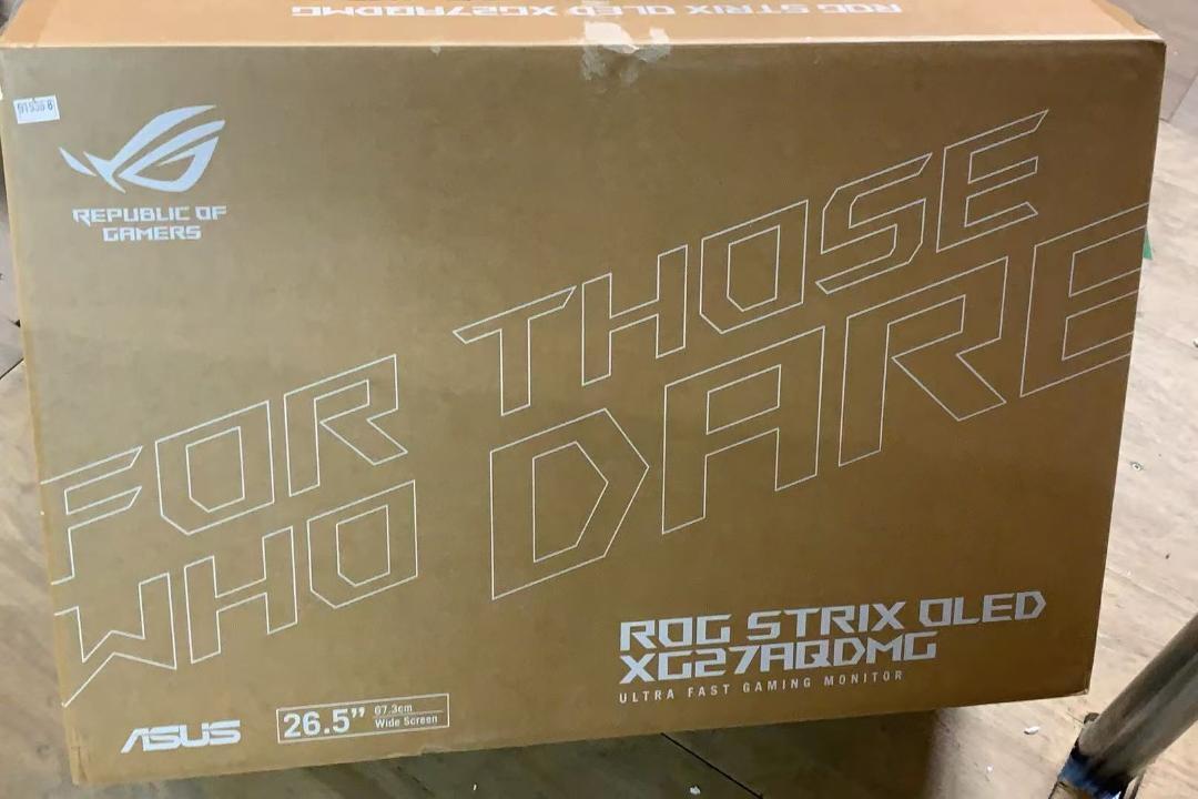 ★ASUS 有機EL ゲーミングモニター ROG OLED XG27AQDMG