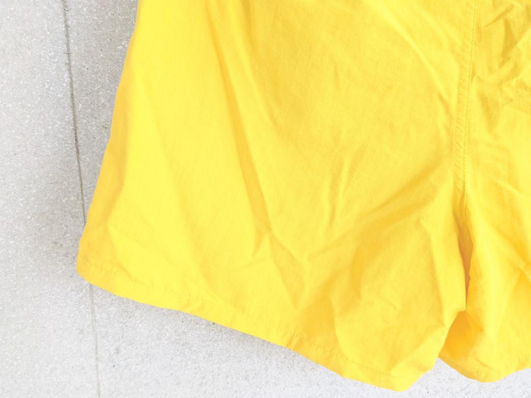 【廃盤品】Patagonia バギーズショーツ 5インチ イエロー  XSサイズ