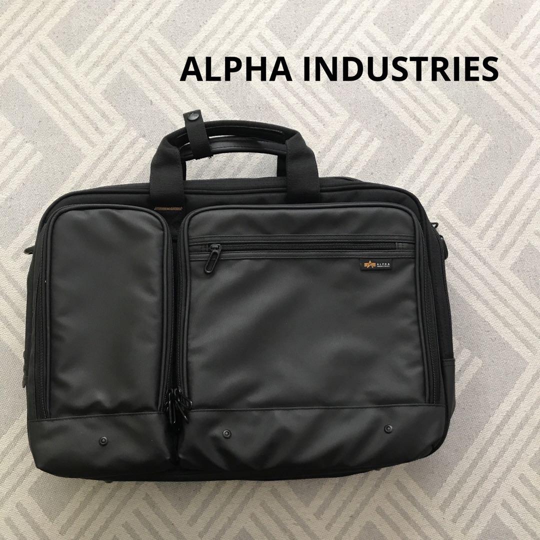訳あり！　ALPHA INDUSTRIES ビジネスバッグ