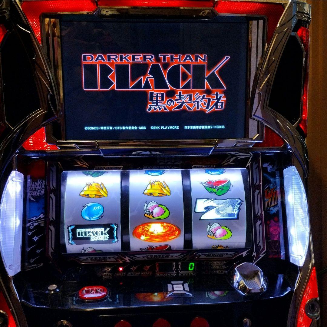 超ポイントアップ祭 5号機／名機】パチスロ BLACK＜引取限定／訳アリ＞ THAN DARKER ホビー・楽器・アート