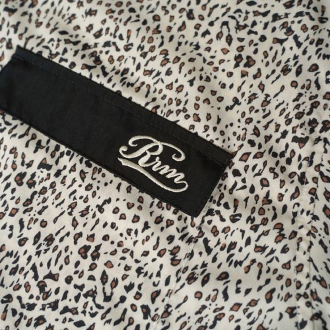 【新品】リルーム シャツ レオパード レーヨンシャツ メンズ