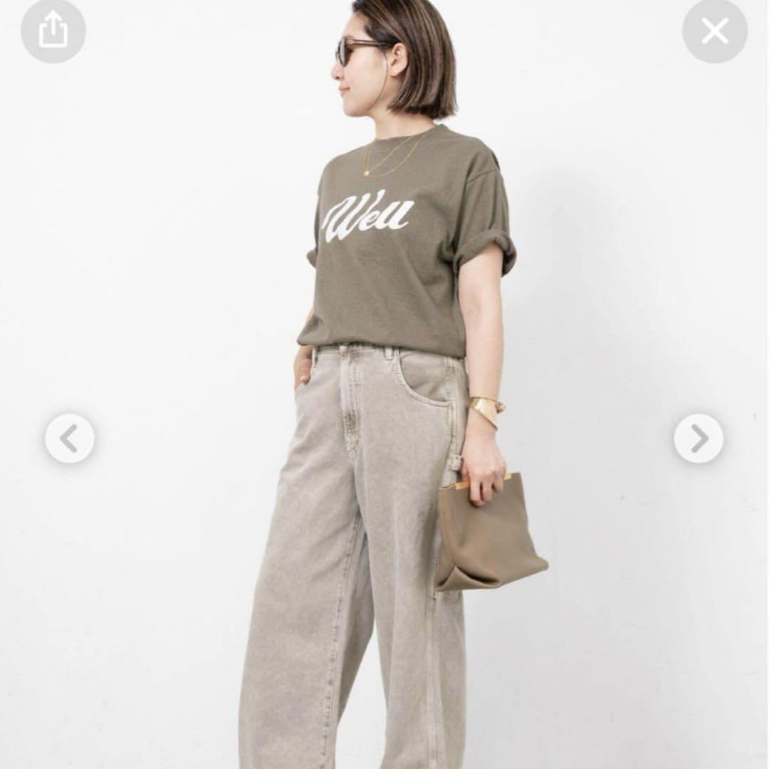 ドゥーズィエムクラス　アメリカーナWellロゴTシャツ