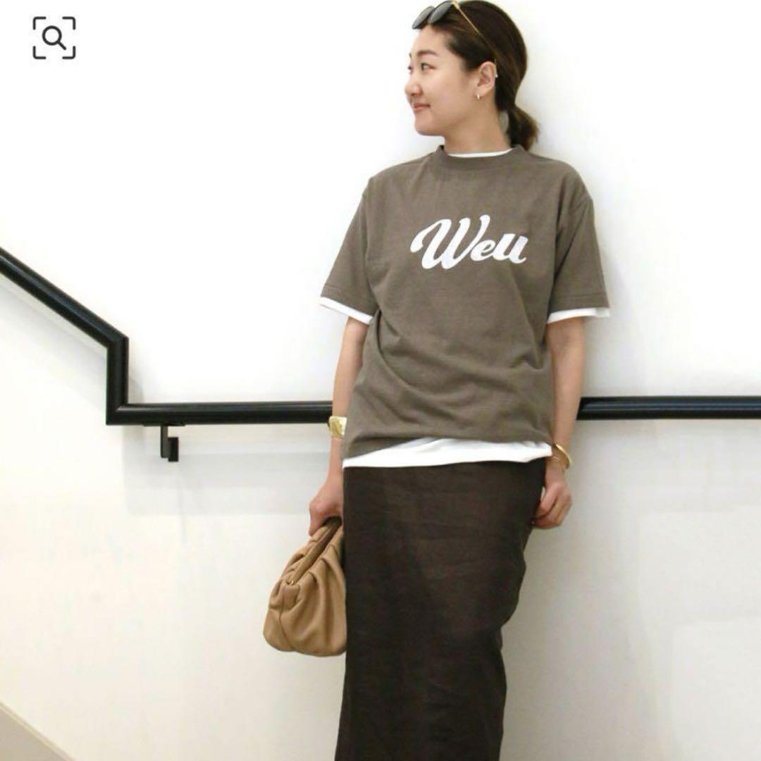 ドゥーズィエムクラス　アメリカーナWellロゴTシャツ