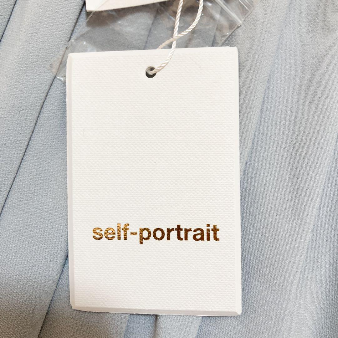 新品 SELF PORTRAIT シースルーワンピースドレス レディース