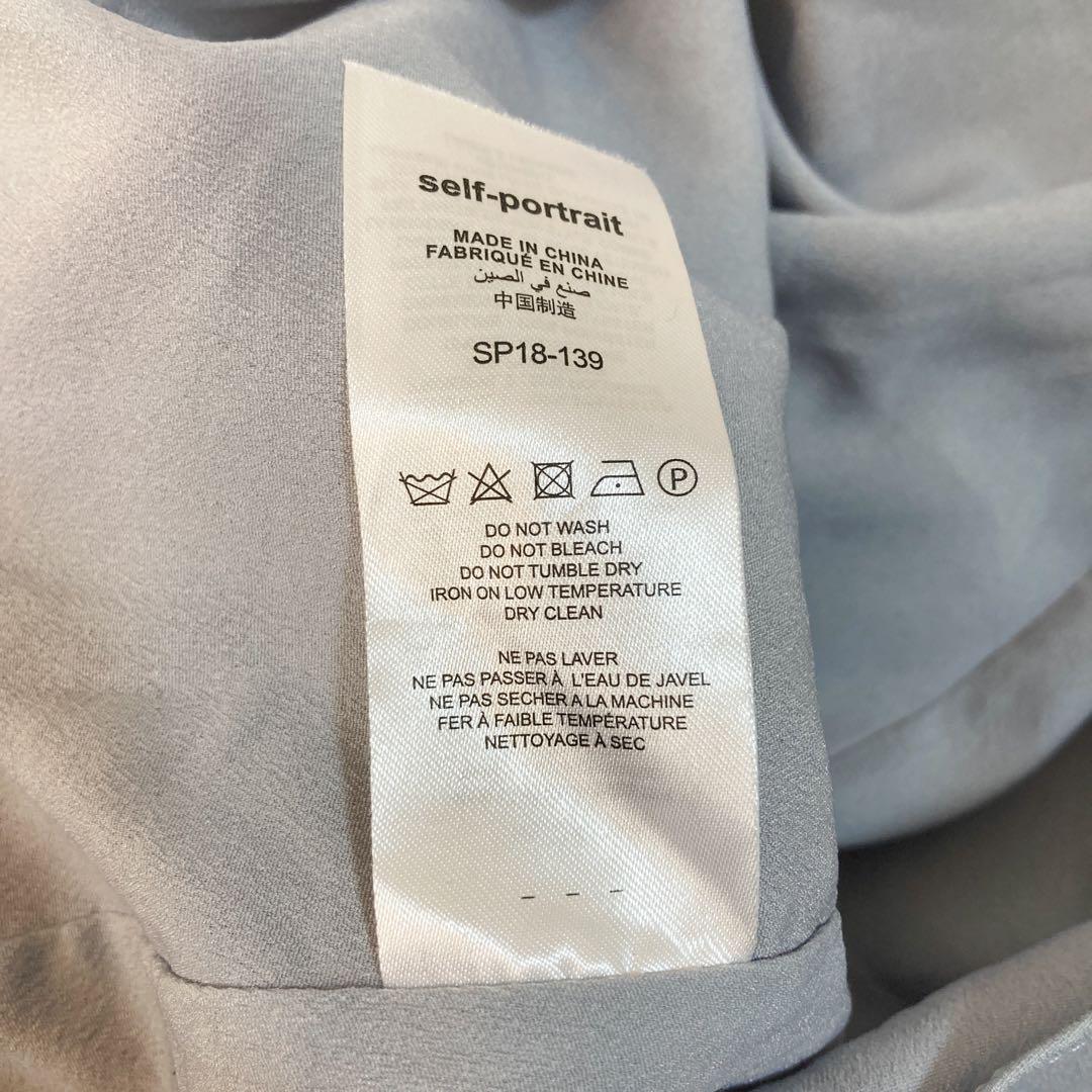 新品 SELF PORTRAIT シースルーワンピースドレス レディース