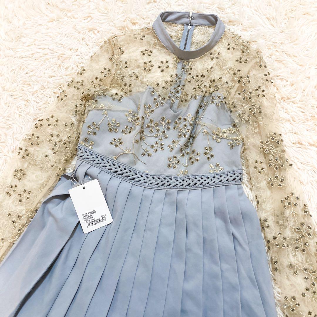 新品 SELF PORTRAIT シースルーワンピースドレス レディース