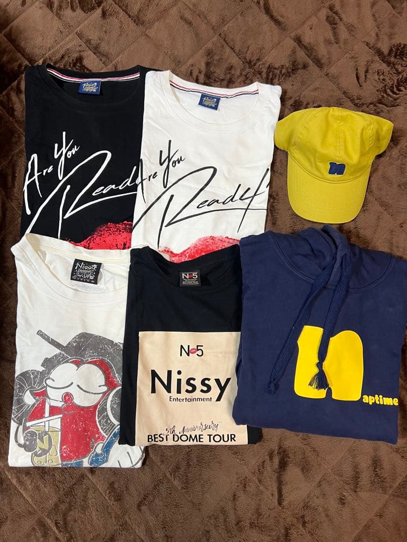 Nissyグッズ目立った傷や汚れなし