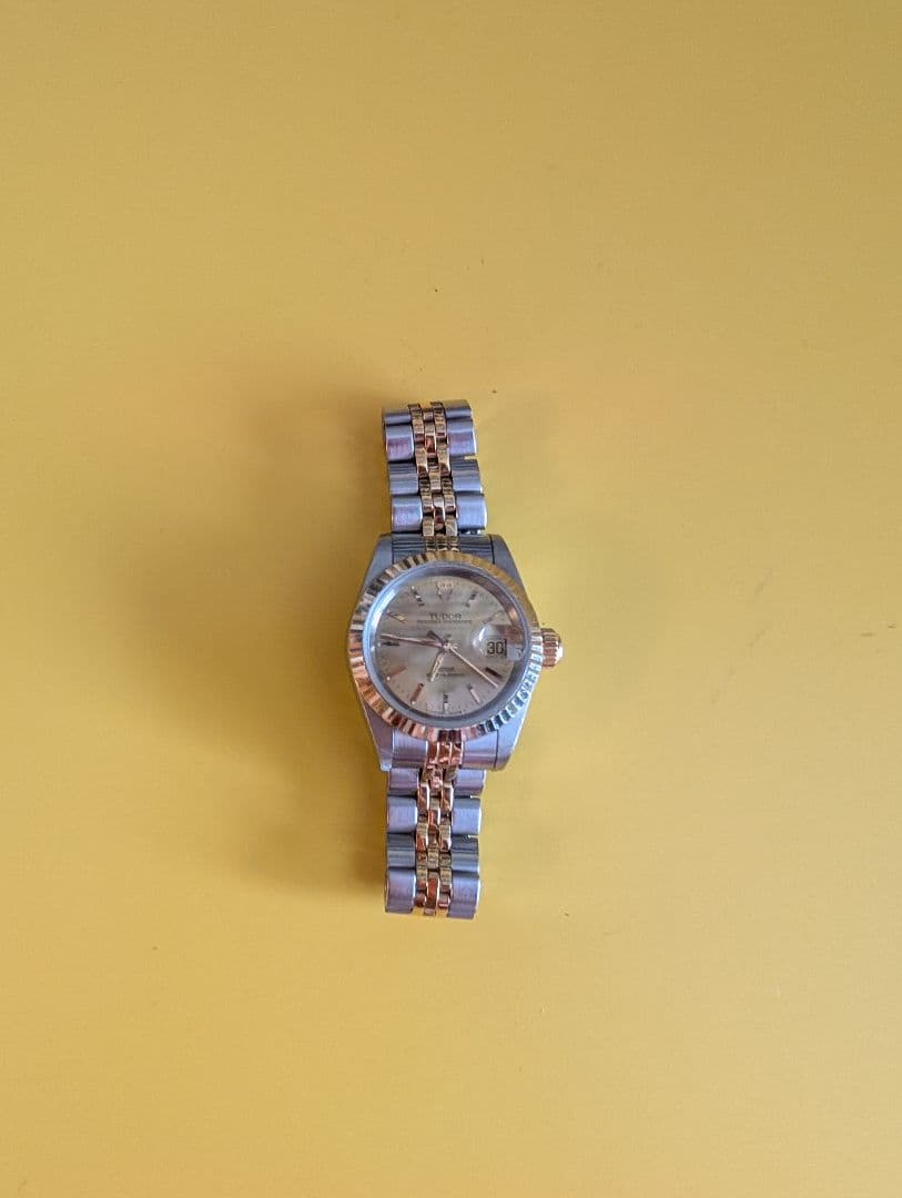 TUDOR 自動巻き腕時計 シルバー/ゴールド