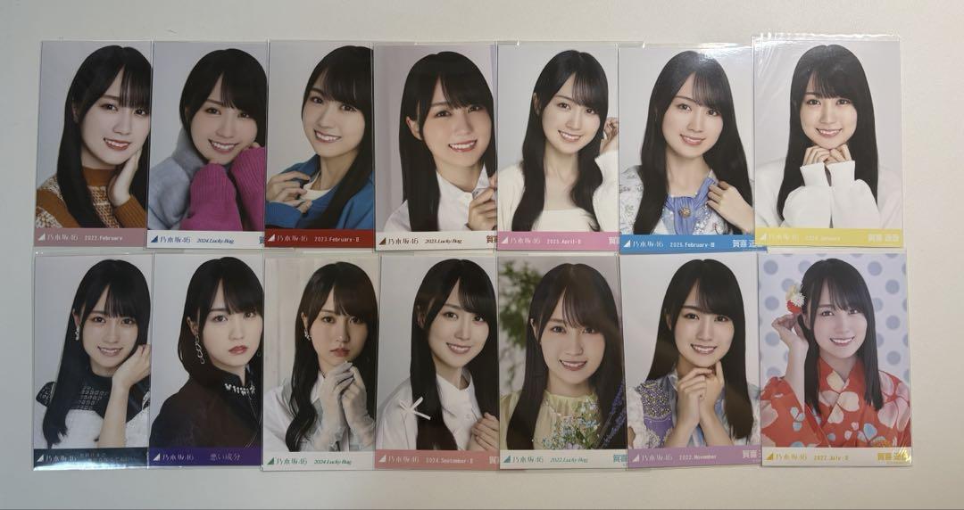 乃木坂46 賀喜遥香　生写真　まとめ売り