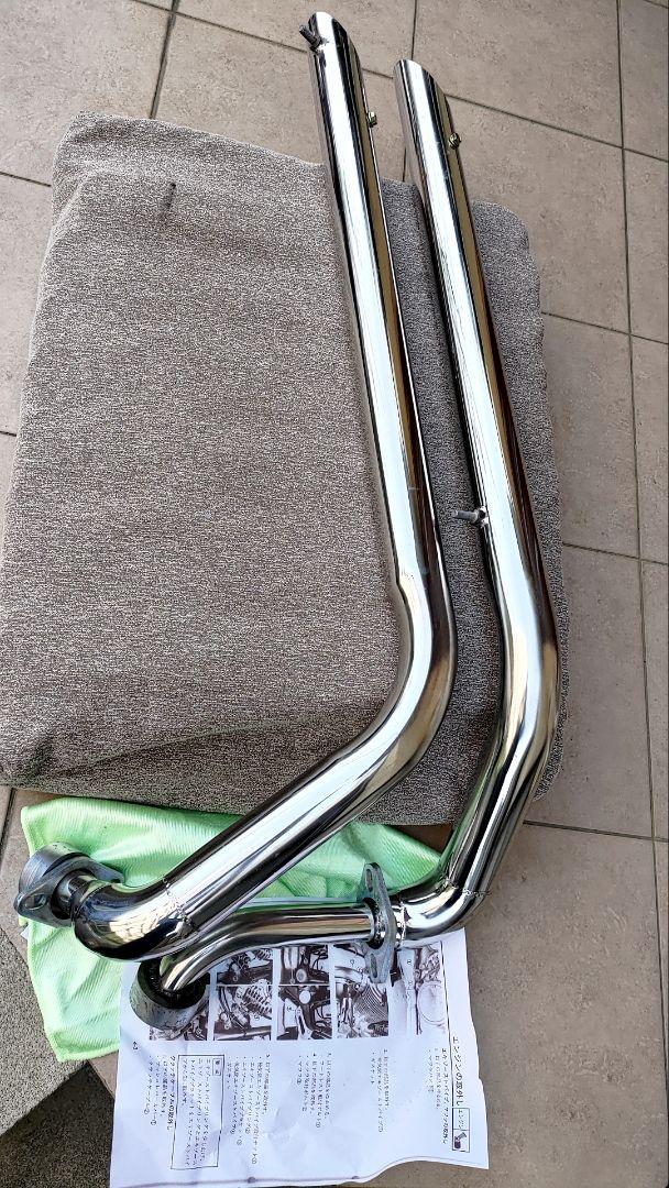 エ*ル様 virago 750, 1100 マフラースラッシュカット