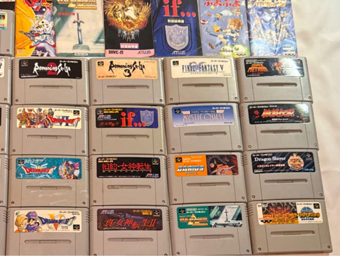 ✟ スーパーファミコンソフトまとめ31