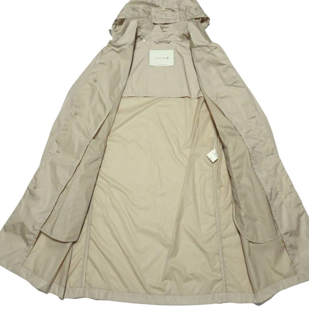 MACKINTOSH ナイロンフーデッドステンカラーコート【38(L)】9.8万
