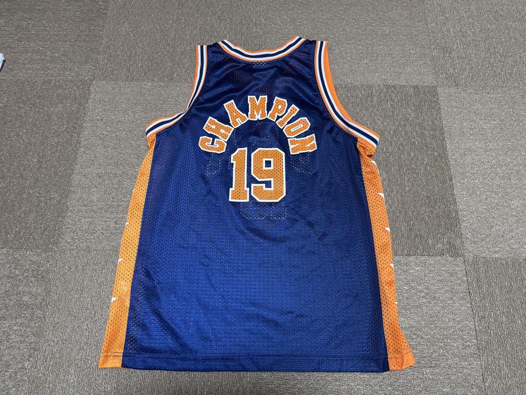Champion USA 19 タンクトップ L ネイビー/オレンジ