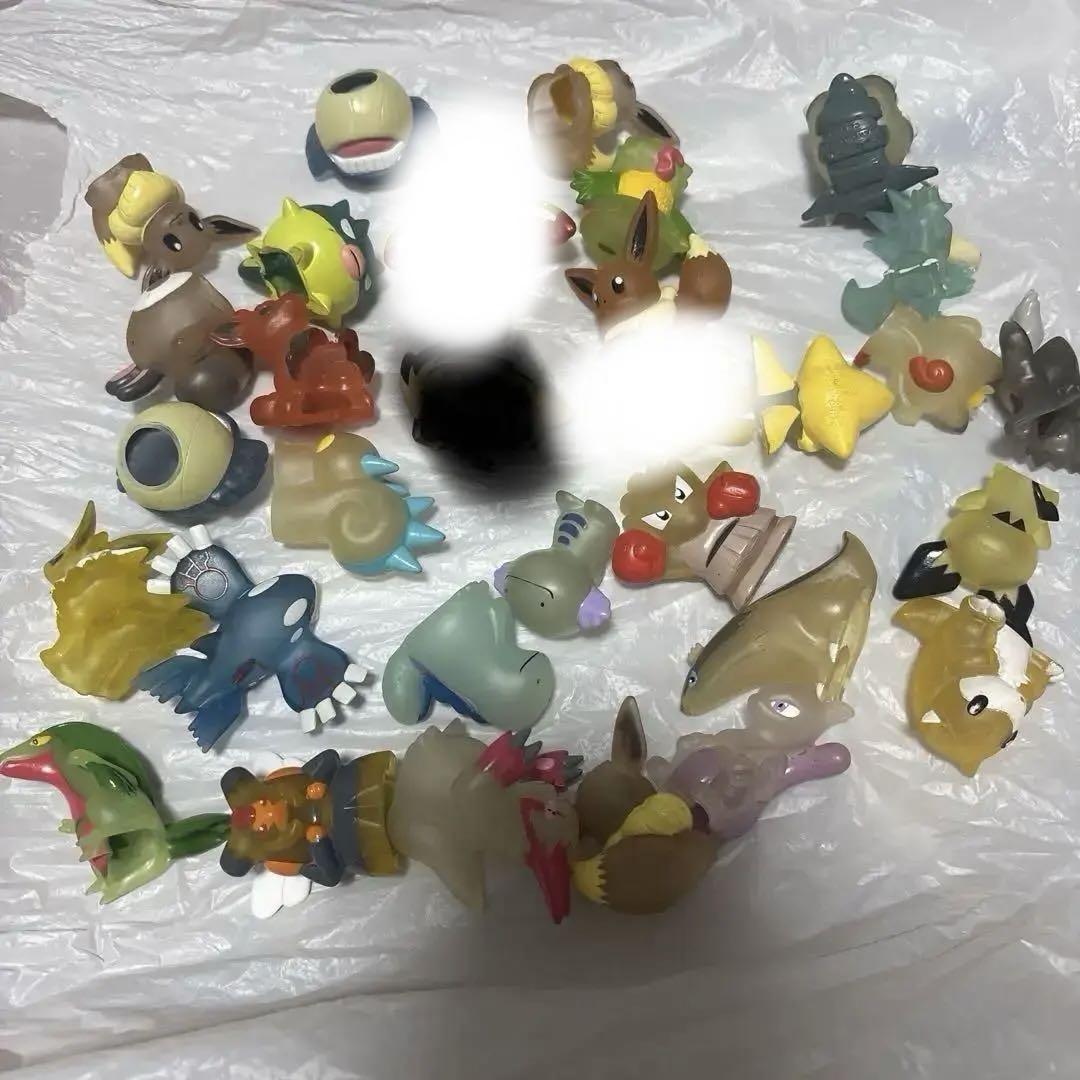 希少 ポケモンキッズ クリア スカタンク ヌオー 指人形 ポケモン フィギュア