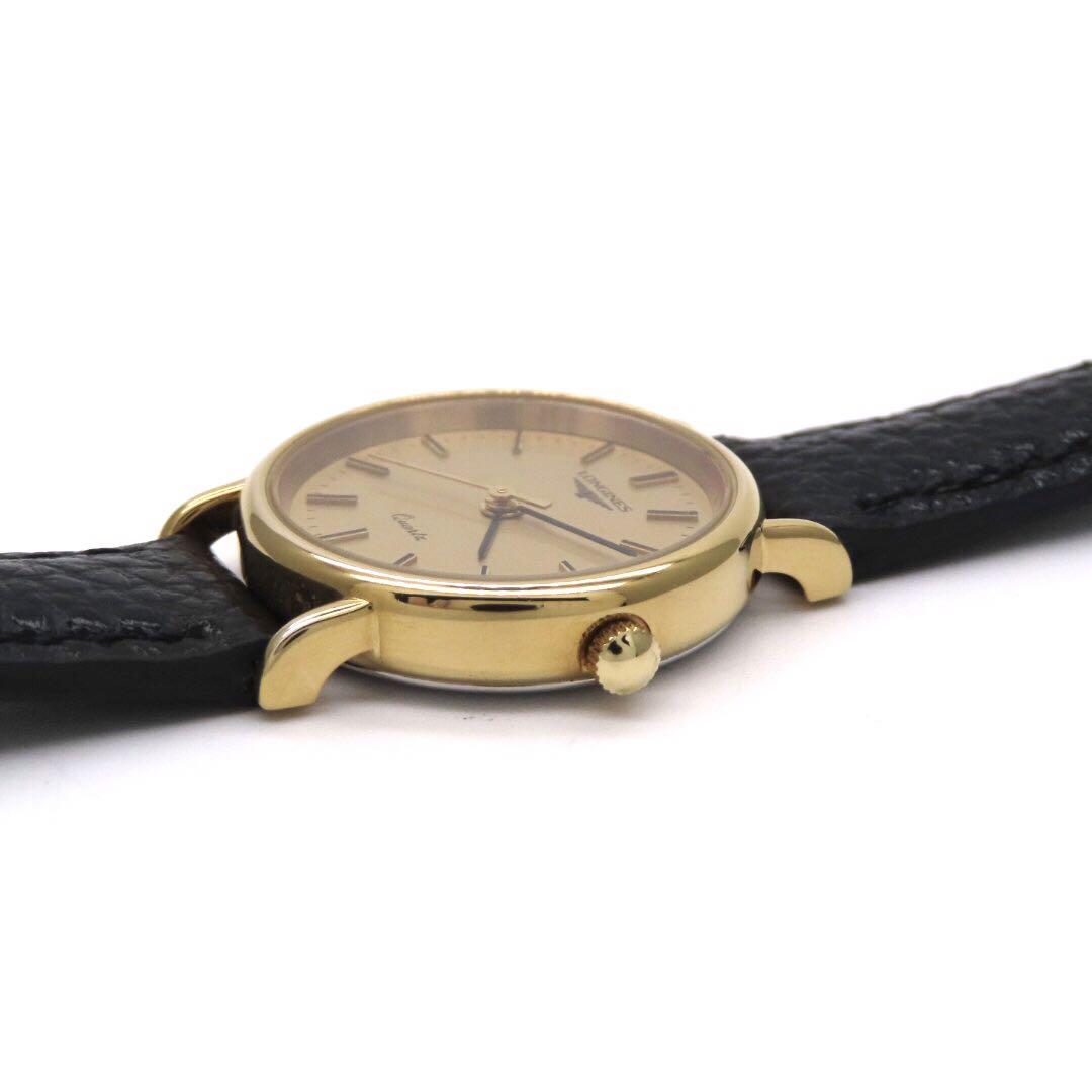 ☆極美品 LONGINES ロンジン 時計 ラウンド ゴールドカラー レディース 画像3