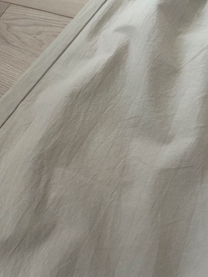 【美品】2024SS evam eva コットン ワイドパンツ サイズ1