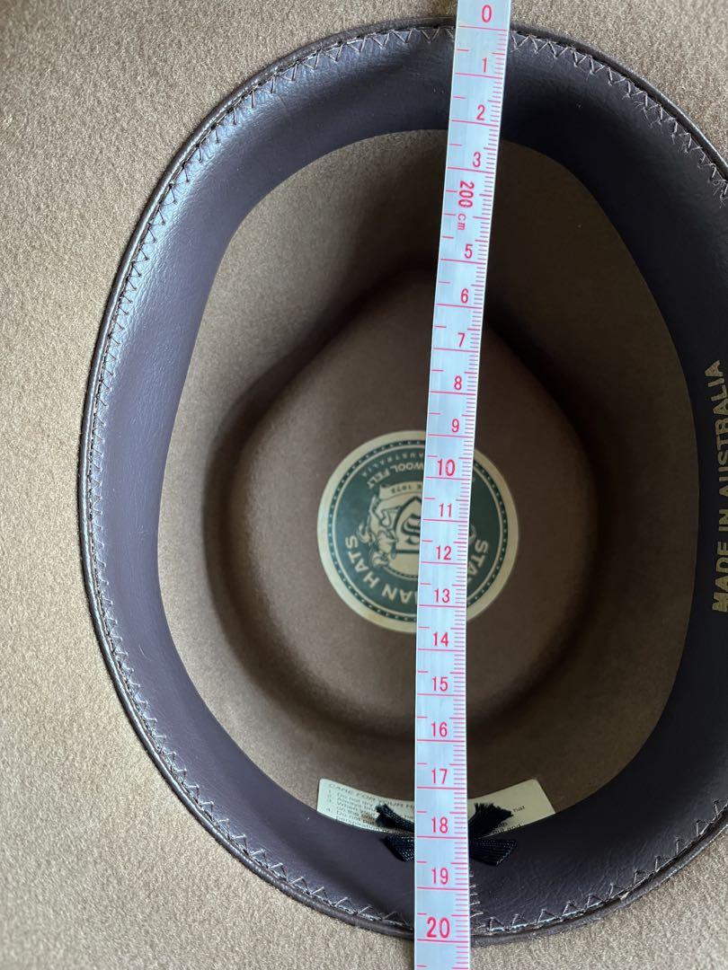 Statesman Hats ウールフェルトハット 57cm