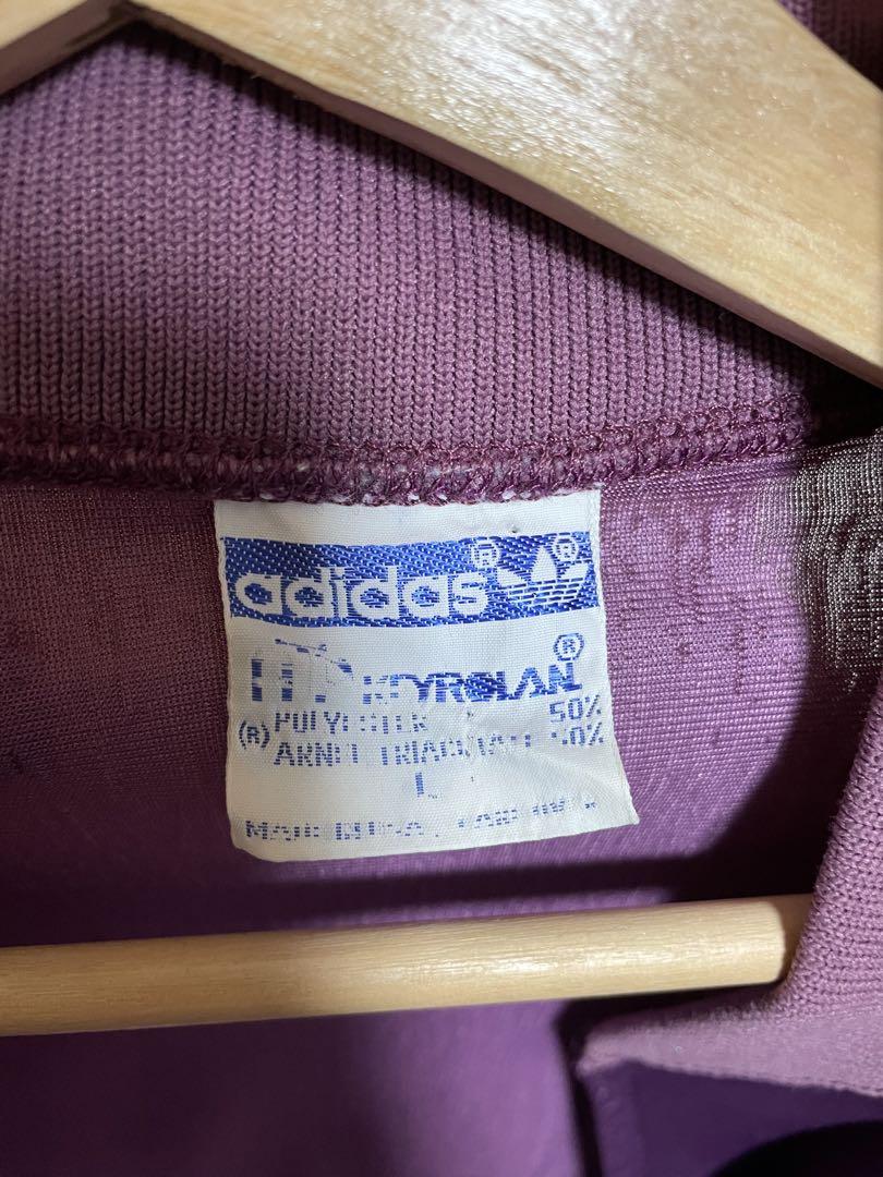 adidas トラックジャケット　パープル