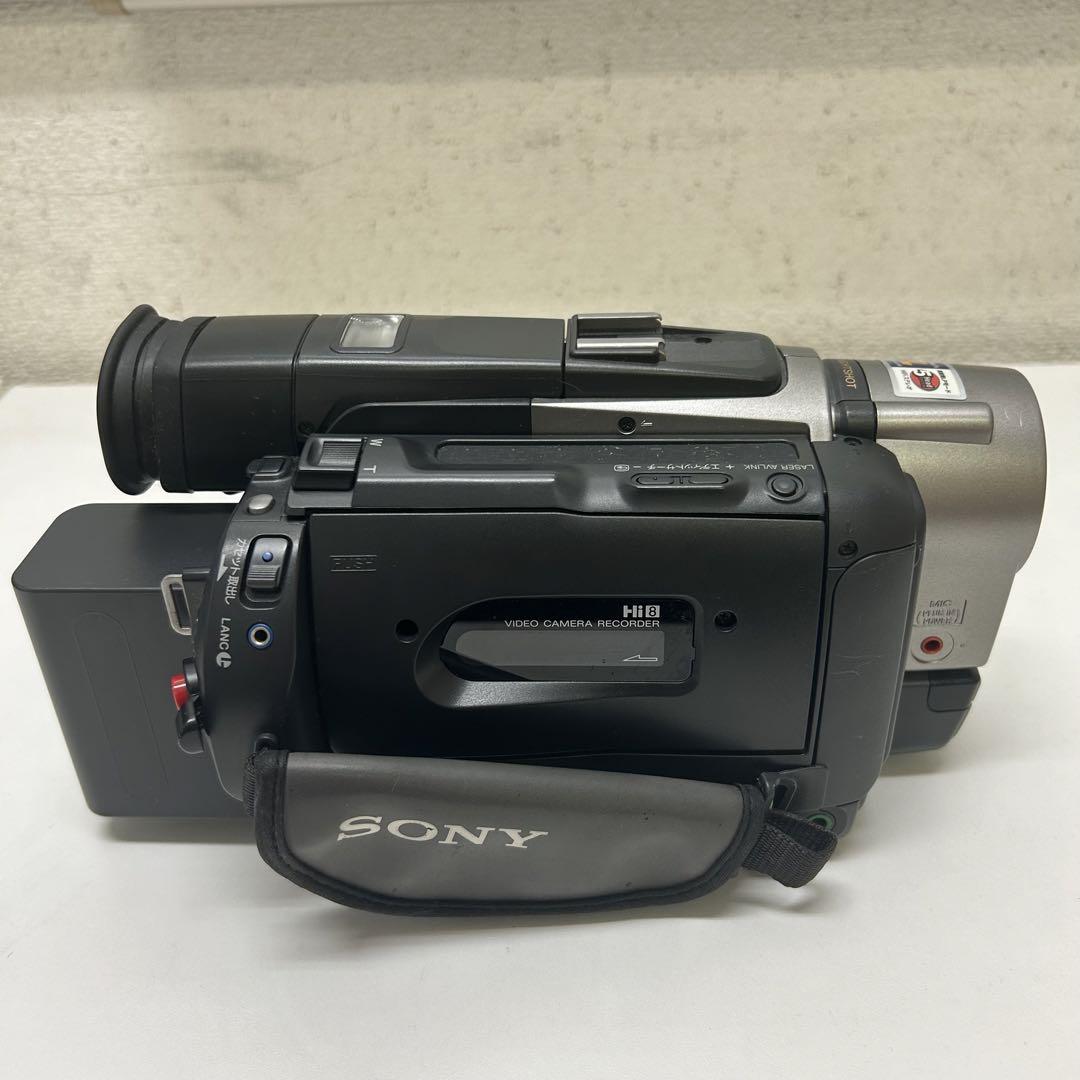 【美品】【動作品】SONY 8ミリビデオハンディカムCCD-TRV95ケース