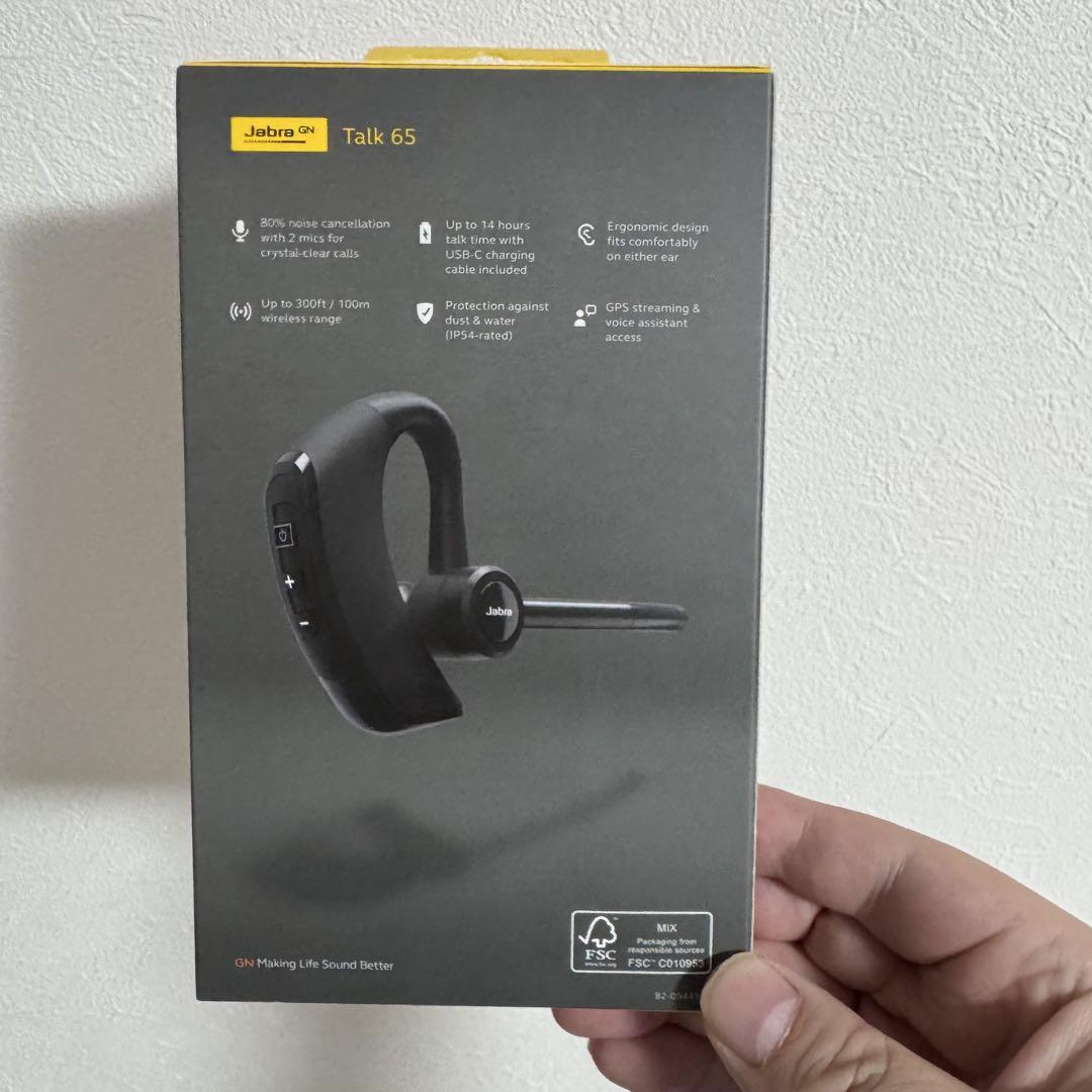 【新品未使用】Jabra Talk 65 ワイヤレスヘッドセット