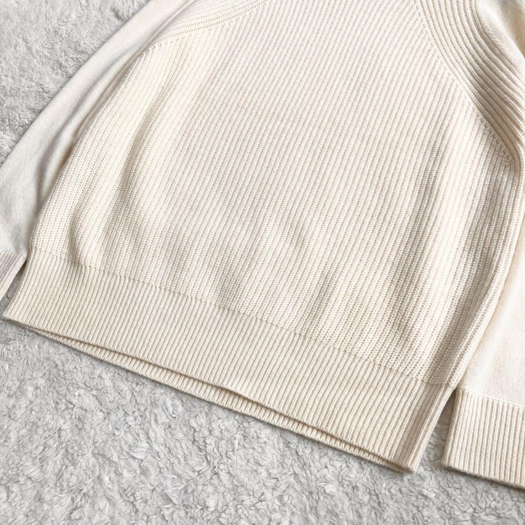 美品✨セオリーリュクス　リブニット　セーター　カシミヤ100%   M相当