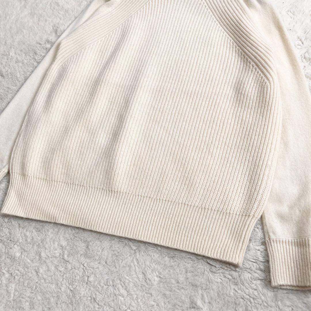 美品✨セオリーリュクス　リブニット　セーター　カシミヤ100%   M相当