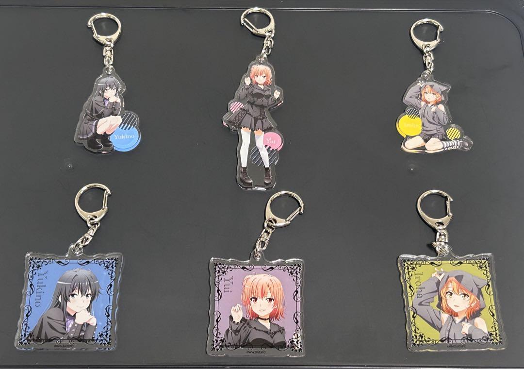 俺ガイル アクリルキーホルダー 6種類セット - キーホルダー