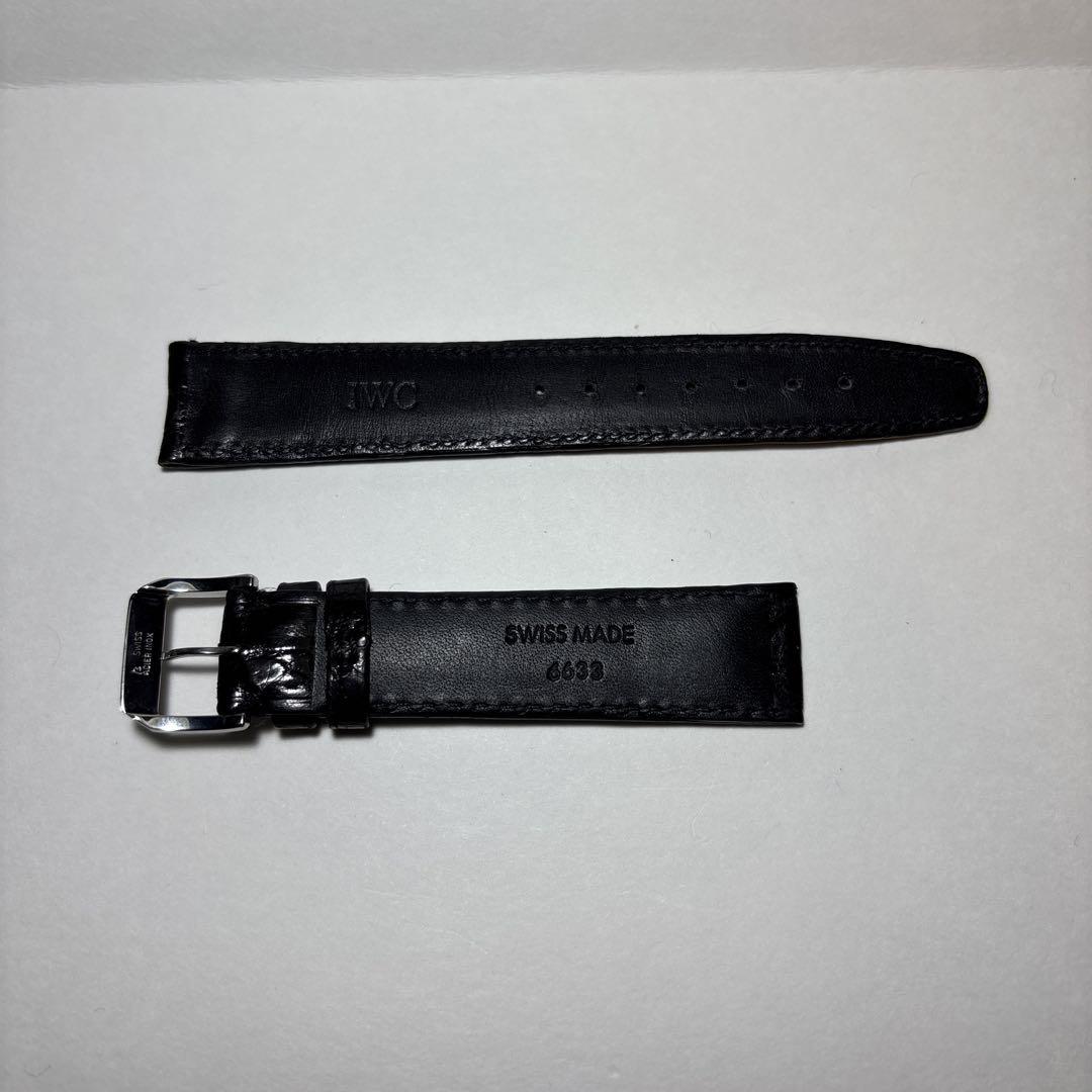 【正規品】新品未使用 IWC レザーベルト スイス製 6633