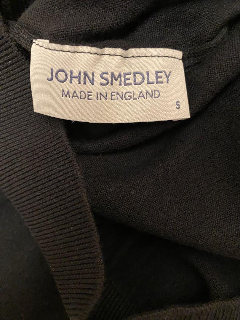 JOHN SMEDLEY / コットン モックネックニット S 未使用