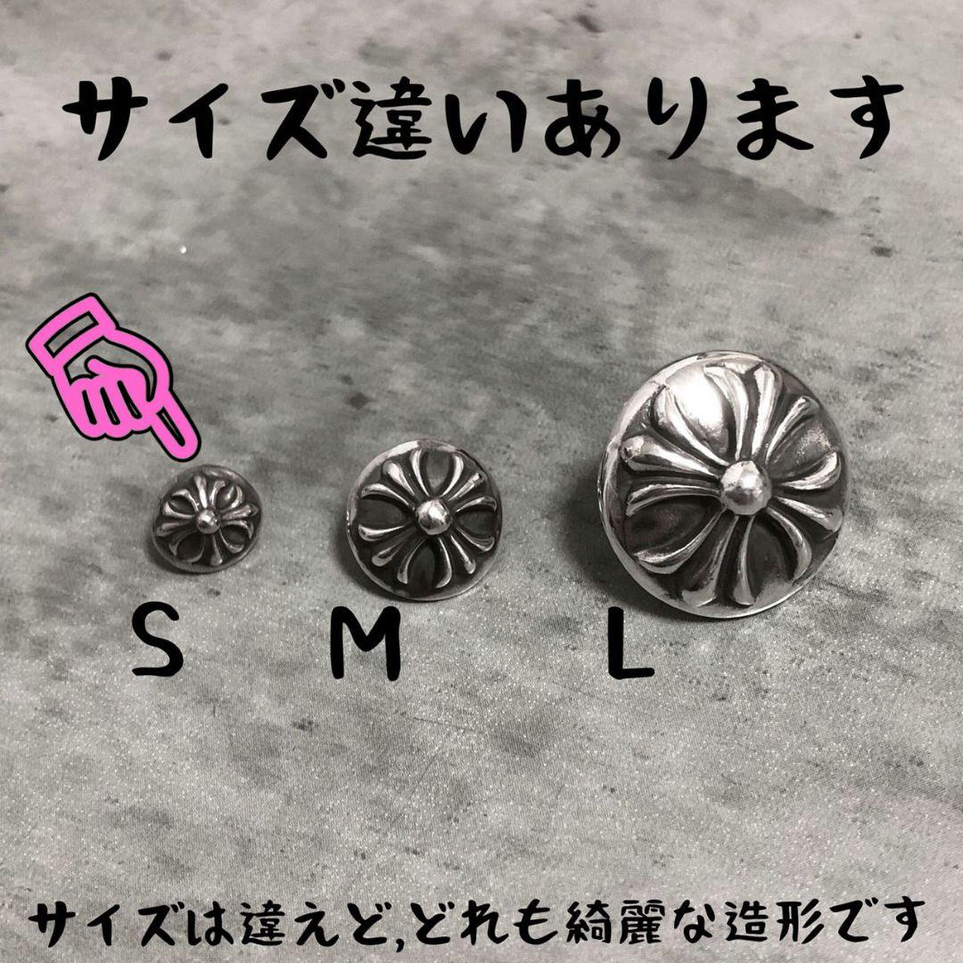最大15%OFFクーポン カスタム レザークラフト クロス コンチョ S ボタン ヘアゴム アクセサリー