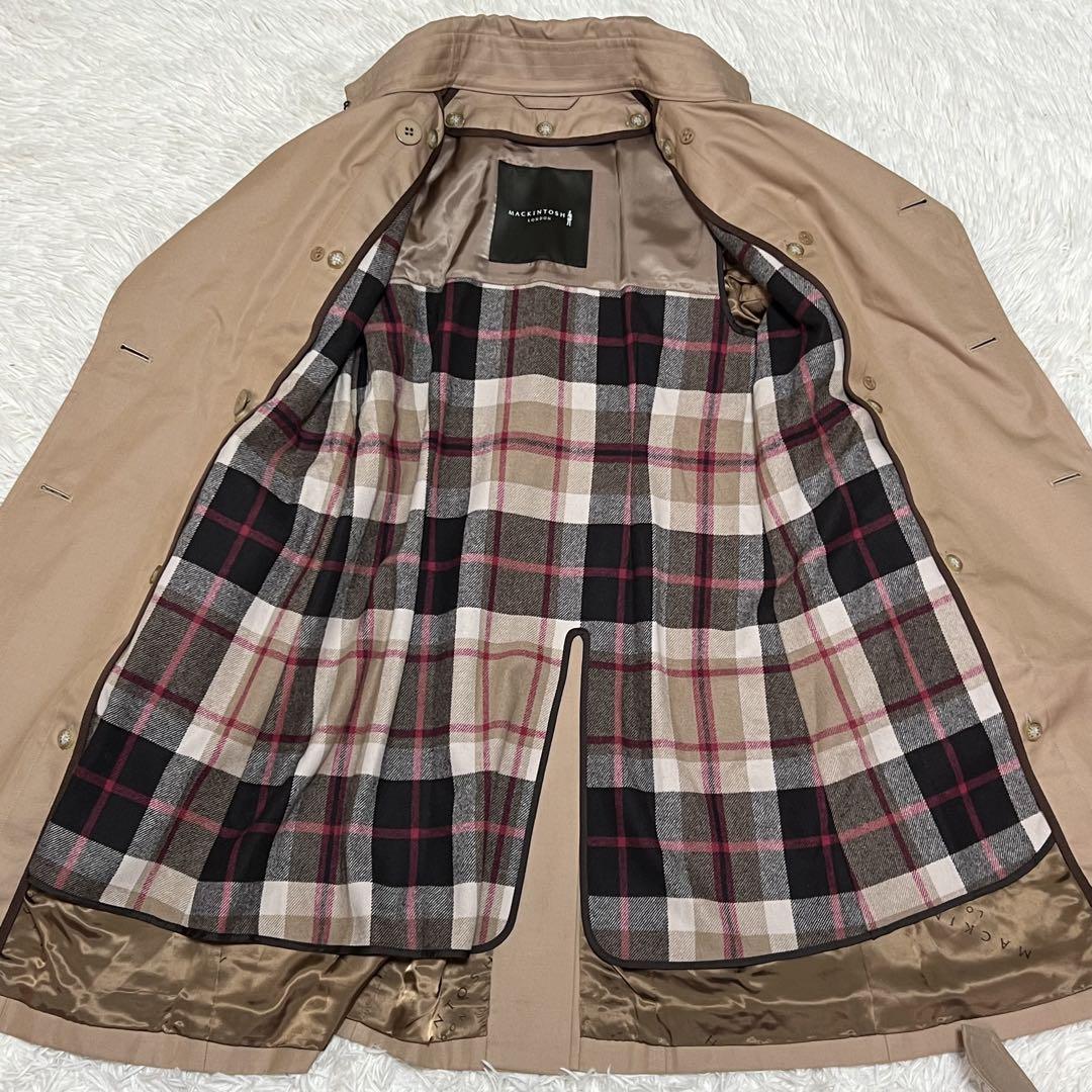 美品✨マッキントッシュ トレンチコート ライナー付き ベージュ