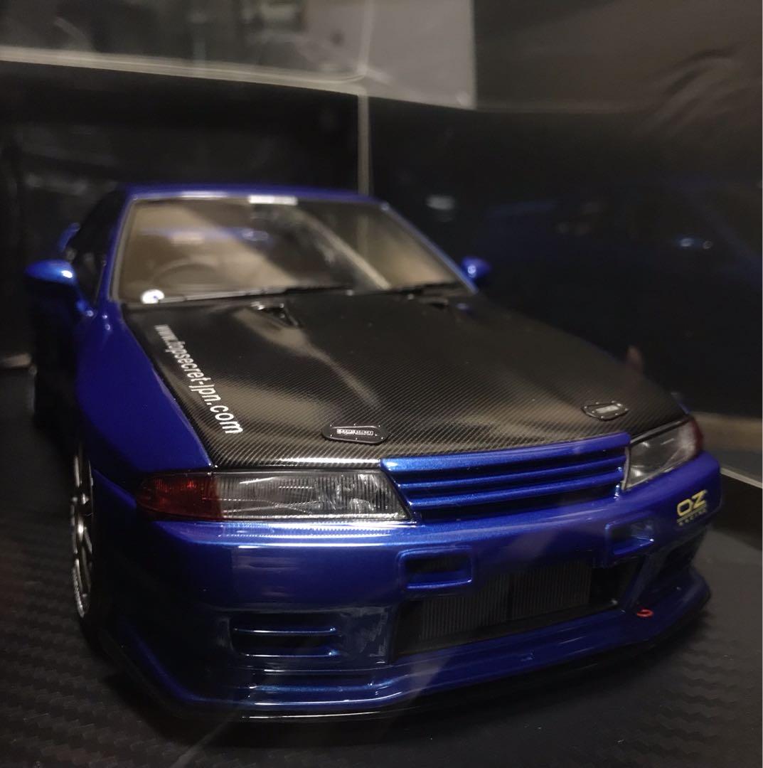 イグニッションモデル 1/18 トップシークレット GTR VR32 ブルー