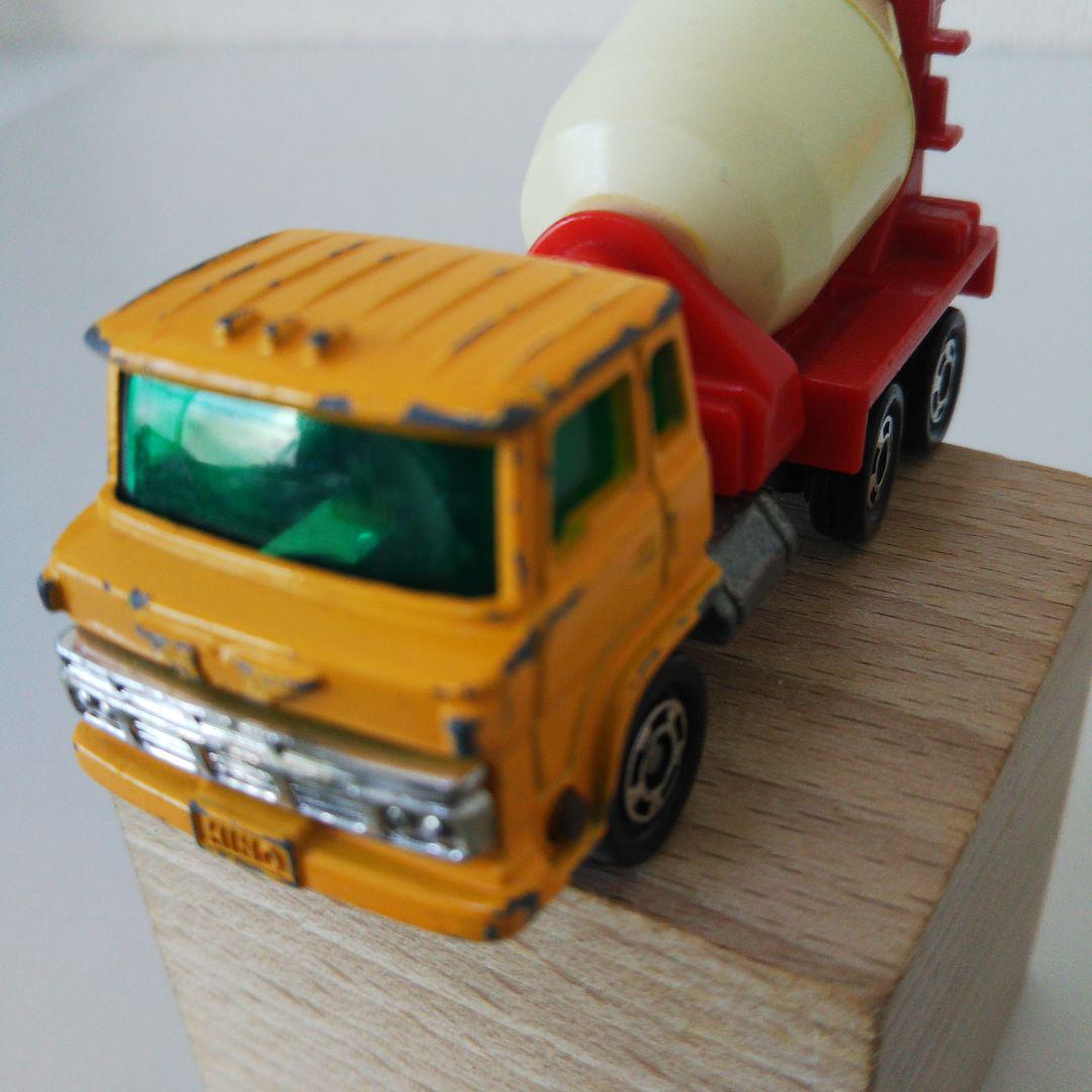 【絶版】日本製 トミカ黒箱 日野トラックミキサーカー 当時物