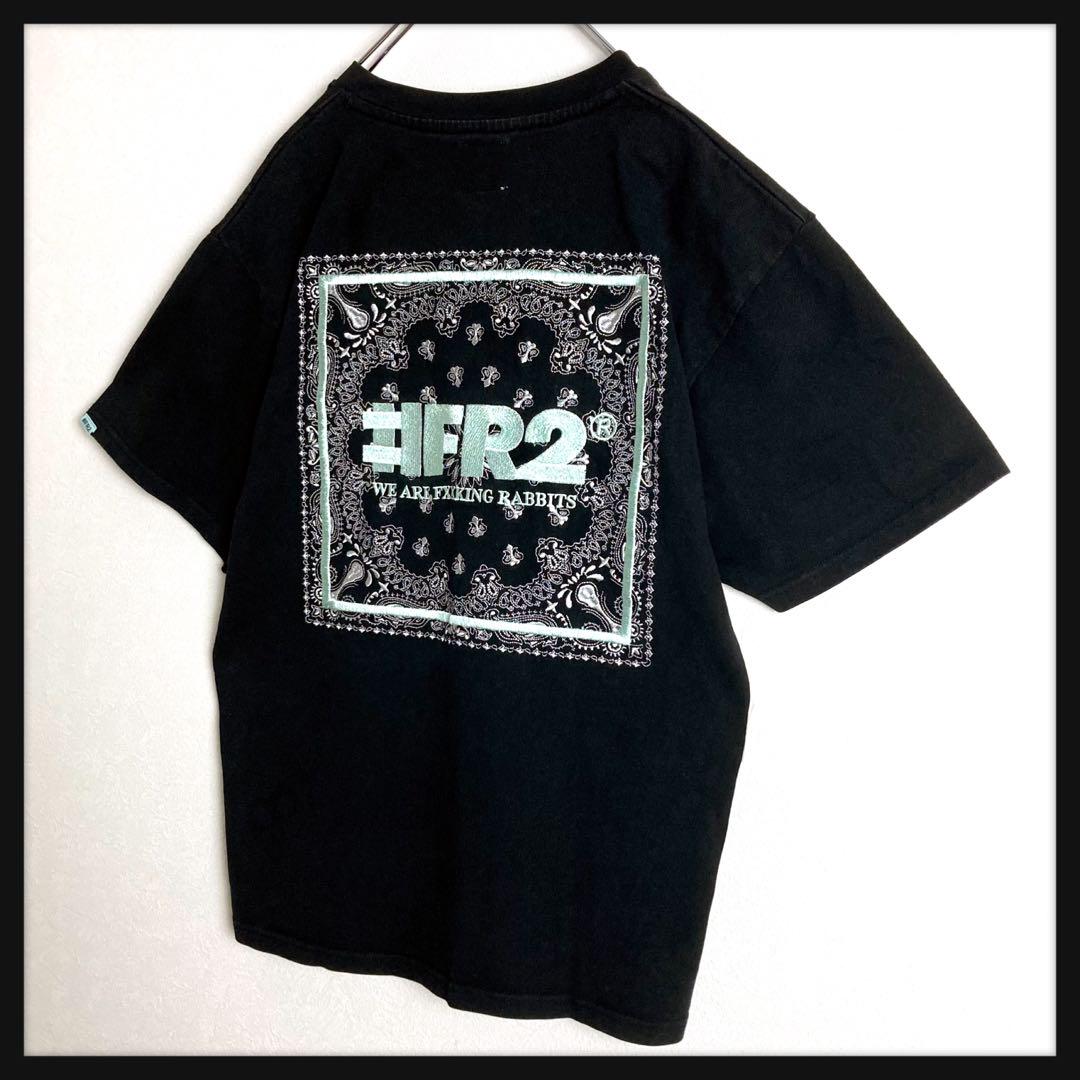 最も優遇 沖縄限定】FR2月桃 即完売デザイン Tシャツ 刺繍ロゴ ペイズリー トップス