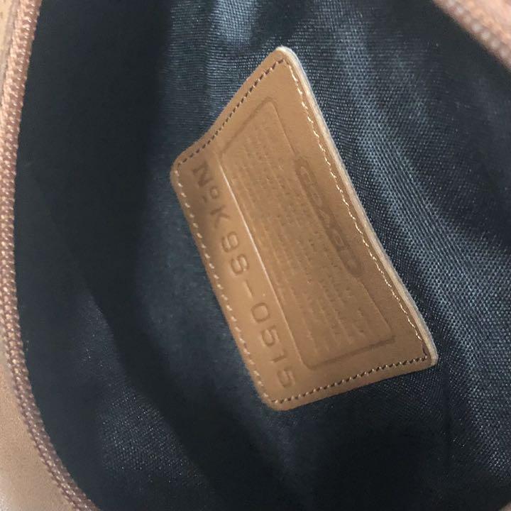 新作低価 希少 0515 ボディバッグ レザー ブラウン Ckfh4-m63749568834 美品 COACH コーチ 数量限定
