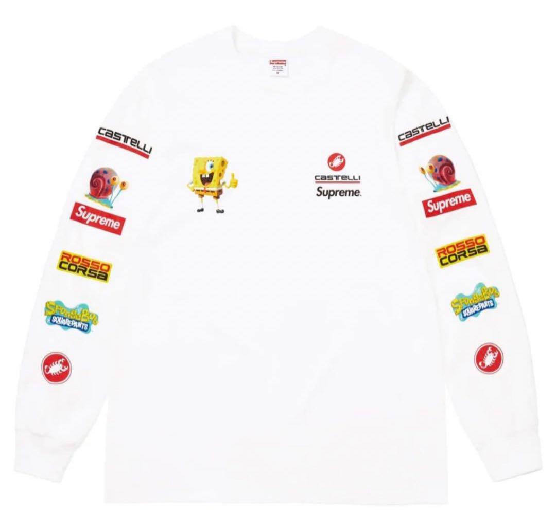 Supreme x SpongeBob Castelli Racing Tee