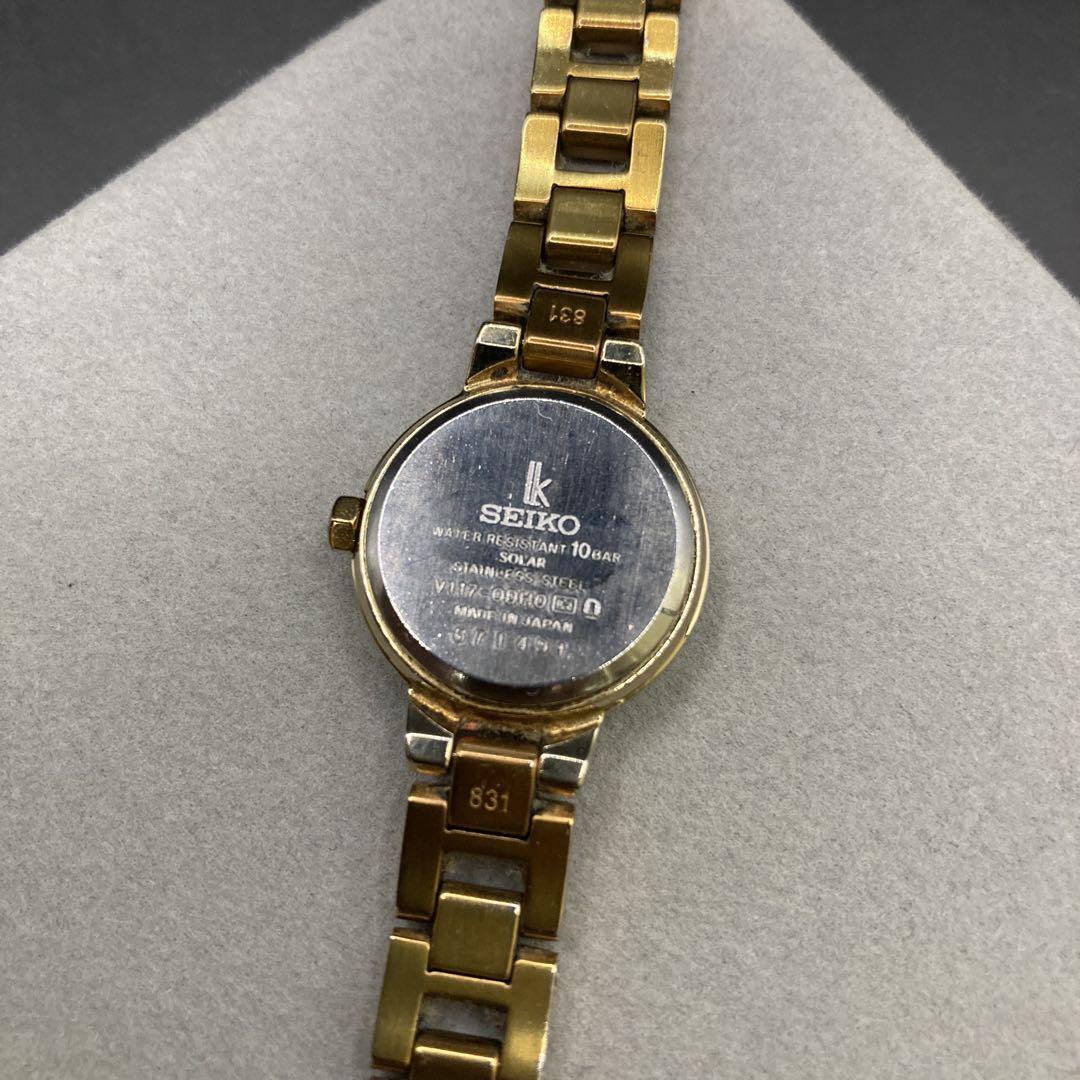 即決 SEIKO セイコー ソーラー腕時計 V117-0DH0 - メルカリ