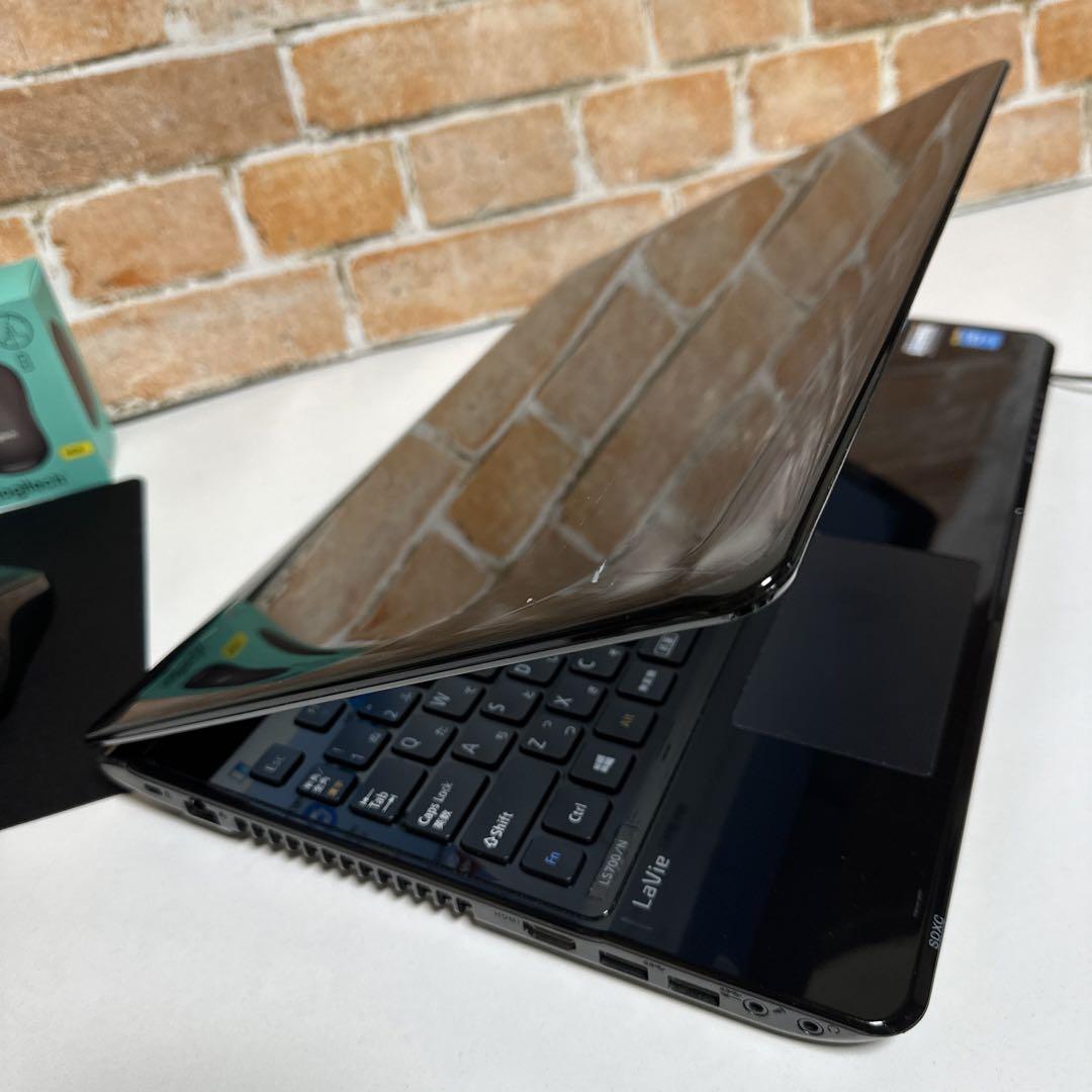NEC ノートPC Core i7 高速起動SSD256GB オフィス2024年 - メルカリ