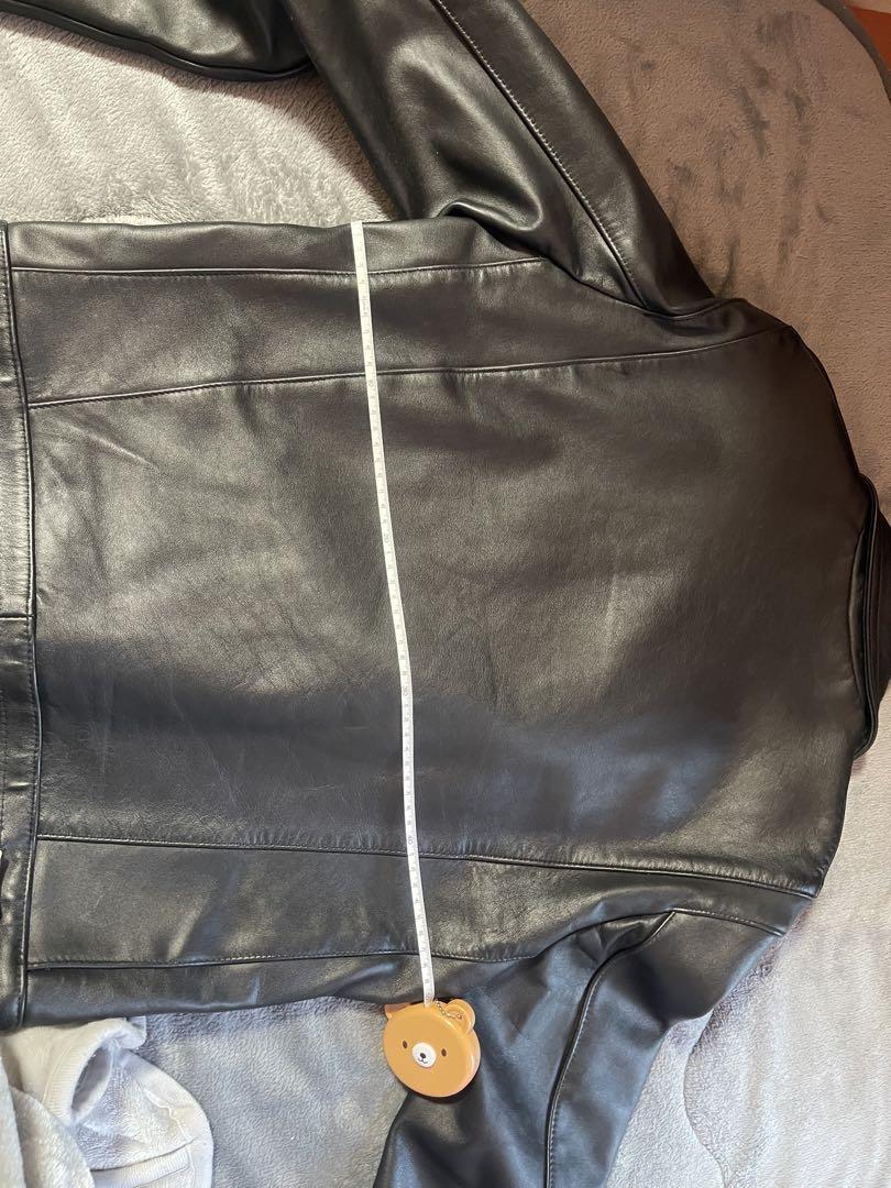 Leather Wear 黒 レザージャケット ダブルライダース