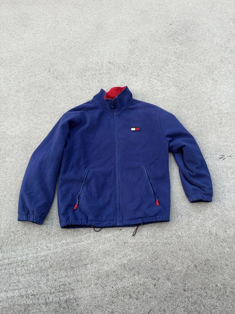 【TOMMY HILFIGER】フリースジャケットネイビー※まとめ買い割引アリ※
