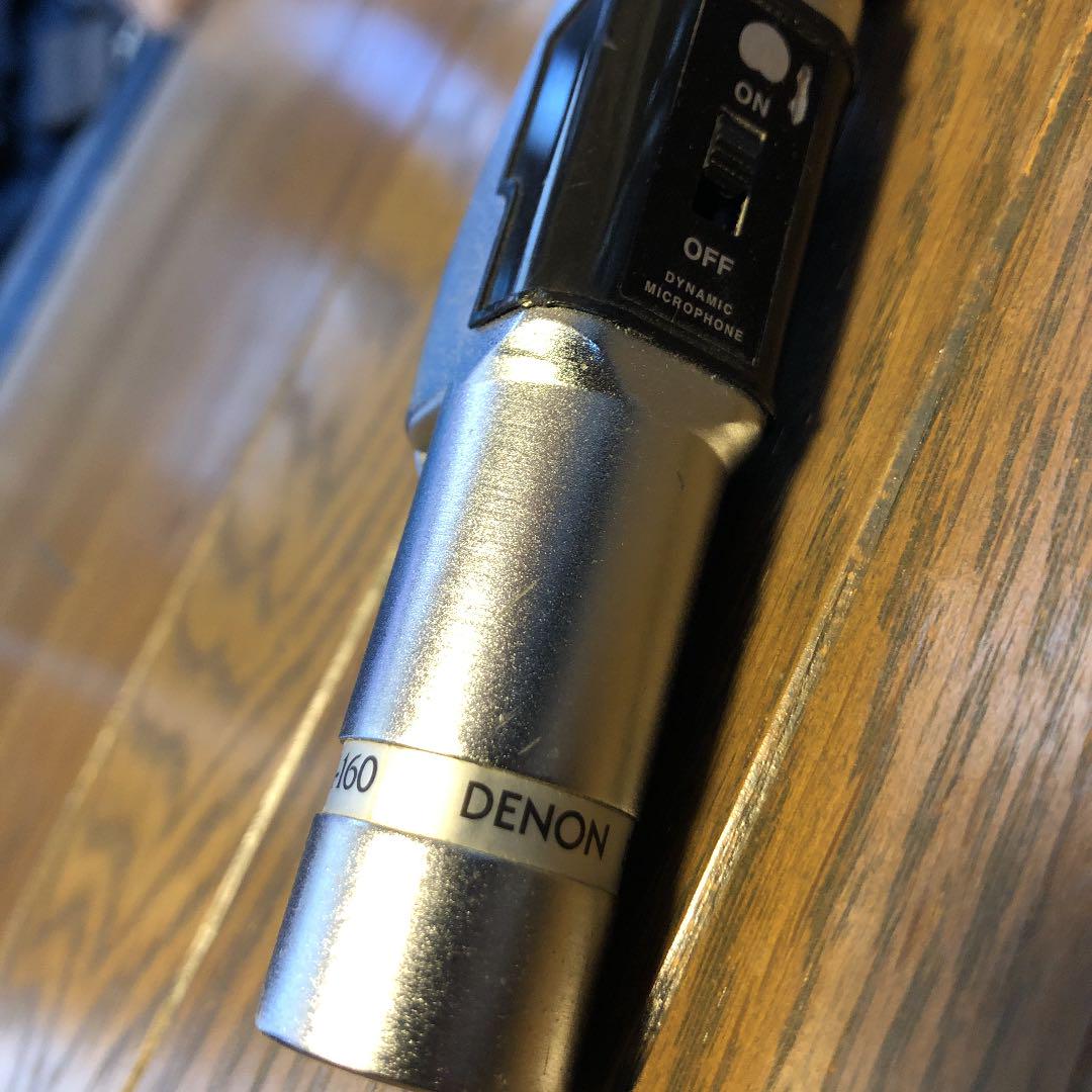 DENON DM-160ダイナミックマイクロホン - メルカリ