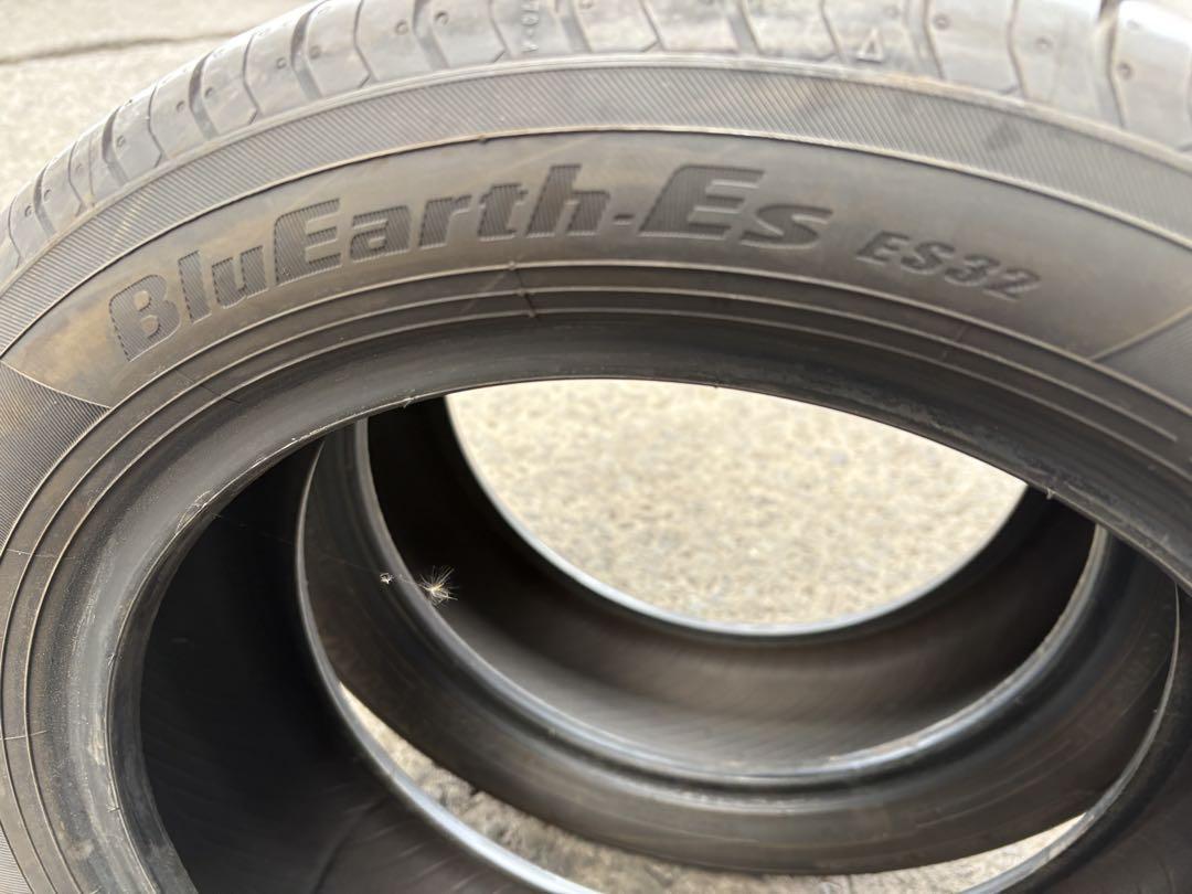 かず様専売品　ヨコハマブルーアースES32 175/55R15サマータイヤ中古品