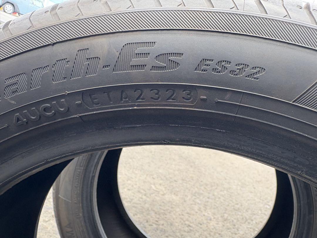 かず様専売品　ヨコハマブルーアースES32 175/55R15サマータイヤ中古品