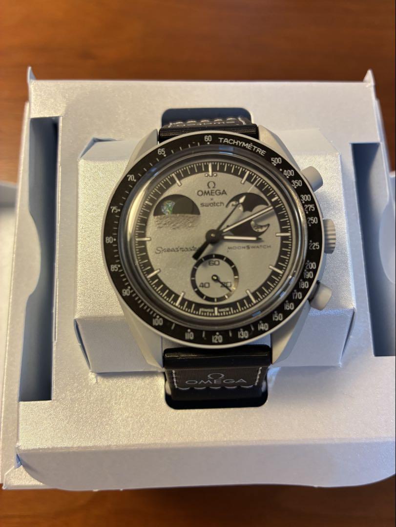 【リョウ】オメガ SWATCH MISSION TO EARTHPHASE