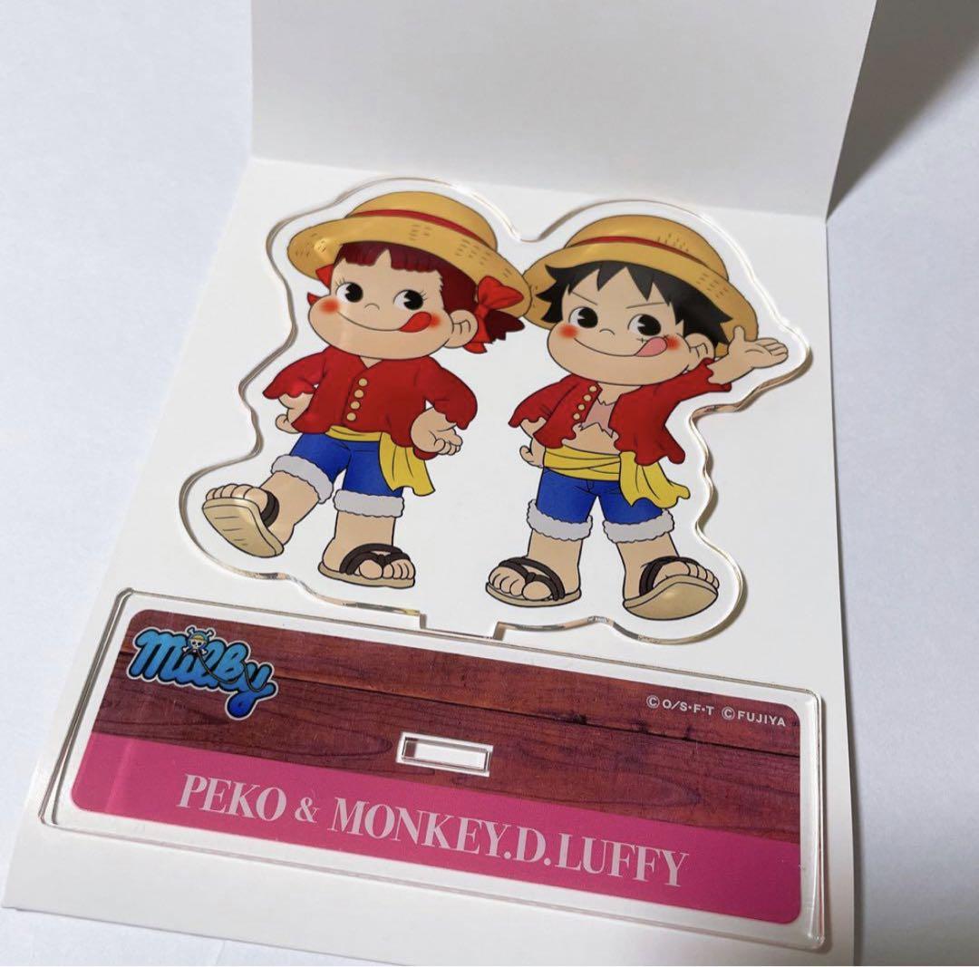 ワンピース 不二家 milky✖️ワンピース アクリルスタンド