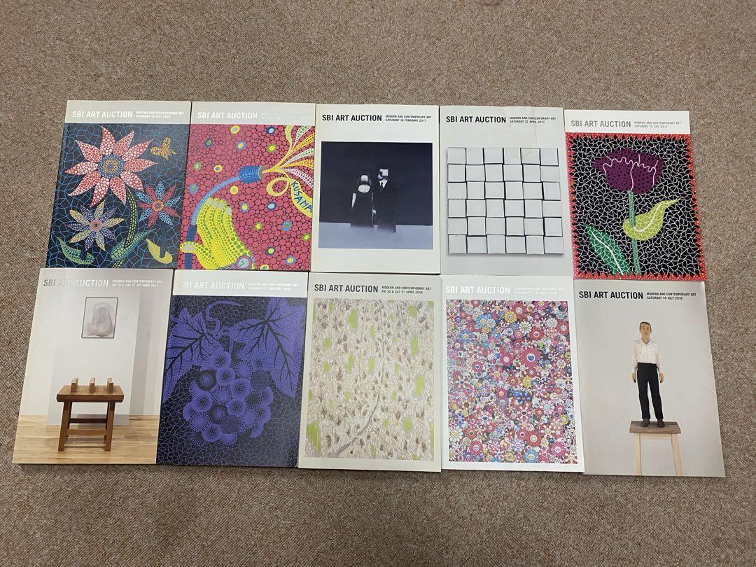 SBIアートオークションカタログ 20-29巻セット